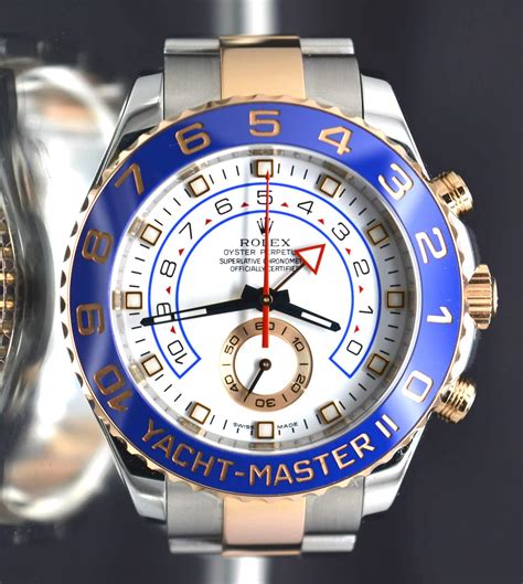 rolex midsize yacht master two tone|rolex yacht master 2 chronograph.